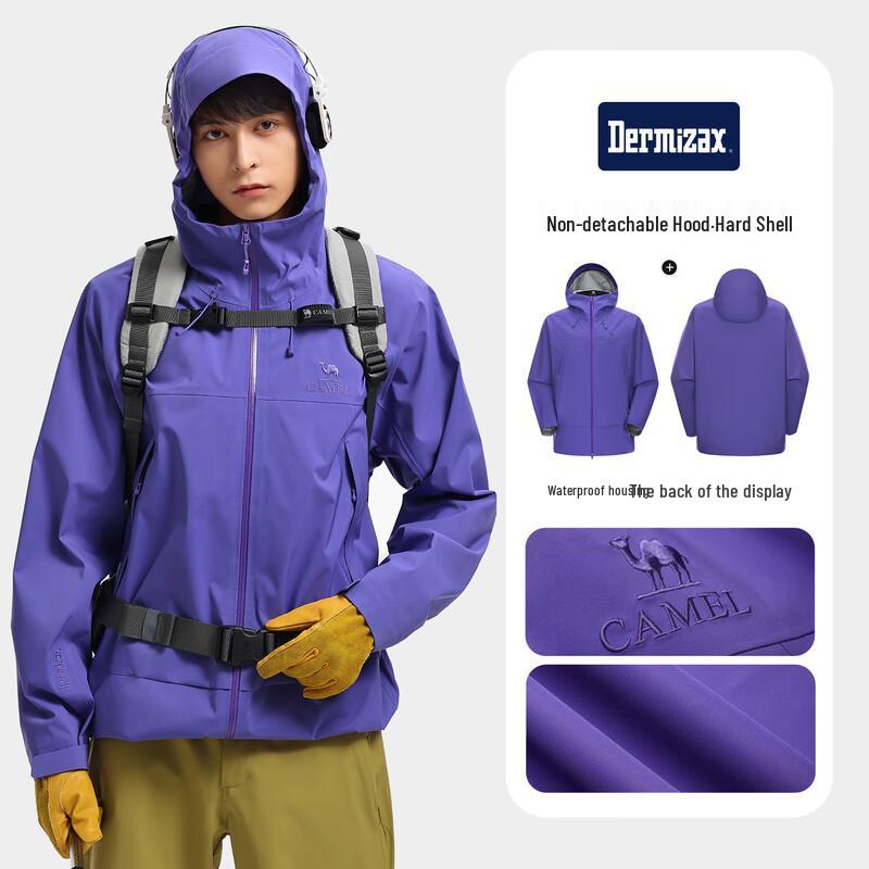 

CAMEL Men s Hardshell Windbreaker B275 L