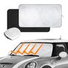 Persevere 2024 Improved Sun Shade for Cars, Front and Car Darkening Magical Shades, Mini