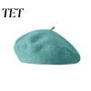 Herbstmode Accessoires Damen Französische Baskenmütze, Wollmischung Künstler Retro Warmes Geschenk für Sie Malerhut, Einfarbige Gemütliche Winter Weiche Textur Mütze