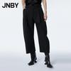 JNBY Women's Loose Wide-Leg Cropped Casual Pants
