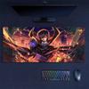 Code Geass Lelouch Emperor Outfit Anime Large Mouse Pad, Purple Gradient Background Gaming Desk Mat