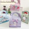 Cute Cartoon Handheld Gift Bag for Christmas, Candy, Snacks, and Wedding Favors. Perfect Packaging for Girls.