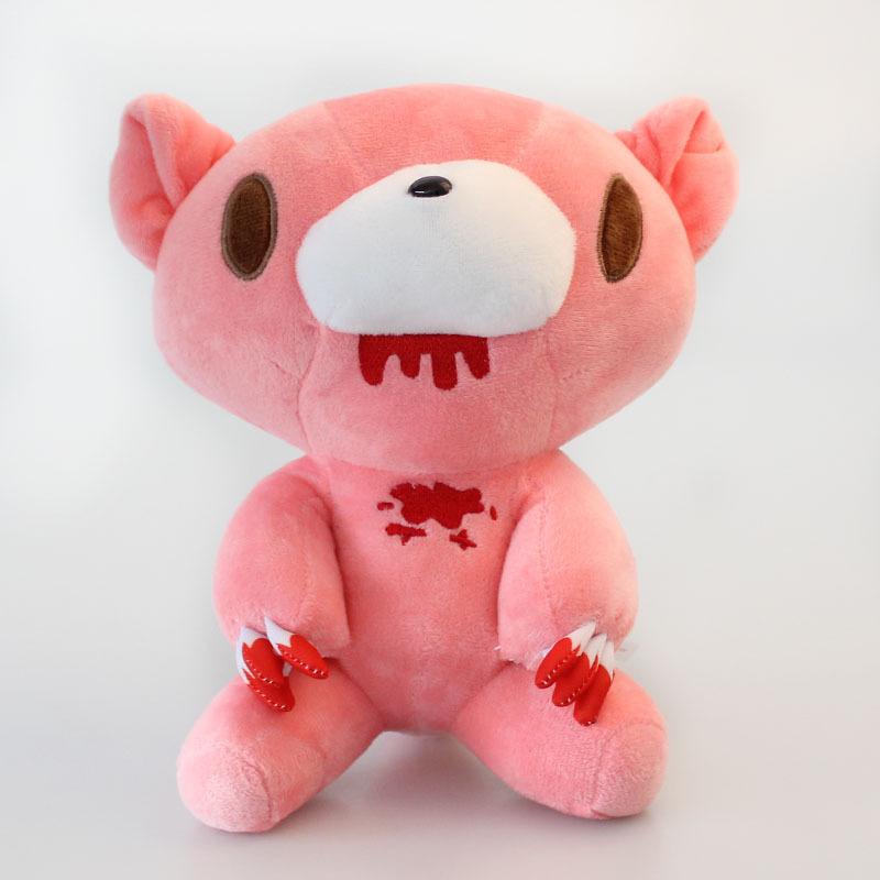 

Мода 2022 20-25 см Новый Черный GloomyBear Розовый Черный Жестокий Медведь Плюшевая Кукла Порошок Крови Медведь Игрушка
