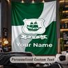 TapestryPlymouth Argyle FC Custom Name Text Personalized Wall Hanging Tapestry Home Wall Decor
