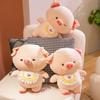 40cm Squishy Pig Doll Down Cotton Stuffed Kawaii Piggy Animal Plushie Sleeping Companion Present