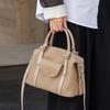 Durable Natural Cowhide Crossbody Bag for Women Retro Genuine Leather Shoulder Bag Luxury Designer Handbag