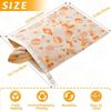 Two Packs of Beeswax Bread Bags, Suitable for Homemade Sourdough, Reusable Organic Flax Beeswax Bread Bags, Measuring 17 X 12.6 Inches.