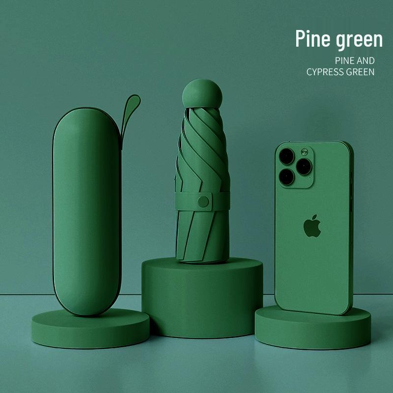 Women's Mini Pocket Folding Umbrella - High-End Sunscreen & Sunshade, Rain or Shine