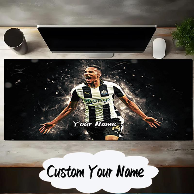 Custom Name Mouse Pad Dynamic Newcastle Football  Mouse Pad, Gaming Mouse Pad, Keyboard Pad, Desk Decor for Computer Notebook Fan Birthday Gift
