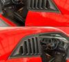 Rear & Side Window Louvers for 2015-2022 Dodge Challenger SRT Demon Hellcat