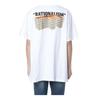 OFF WHITE SS20 T Shirts Men's White Crew Neck Moderate Straight Fit OMAA038R201850070188