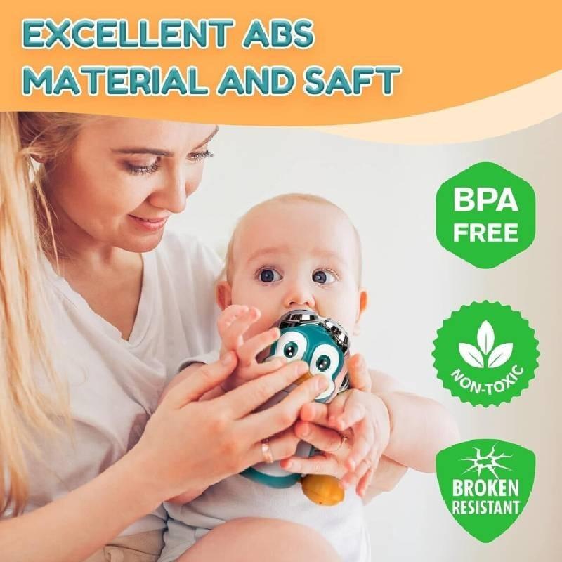 Adorable Electric Wobbling Penguin Toy With Lights And Music For Early Education