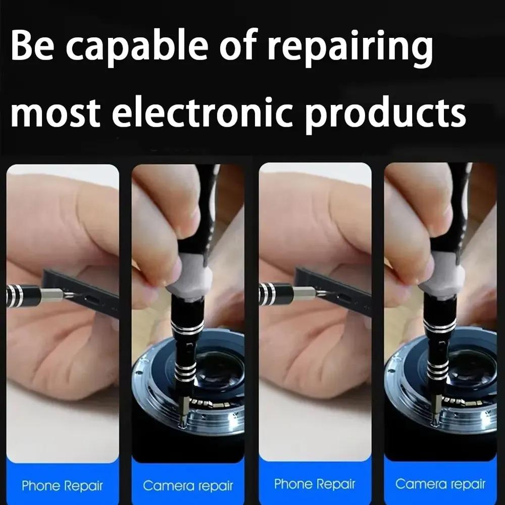 115 in 1Multifunctional Screwdriver Set Computer PC Mobile Phone Equipment Repair Screw Driver Insulation Manual Household Tools