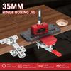 For Car RV Board 35mm Hinge Jig Drilling Hole Puncher Hinge Boring Dowel Jig Dowel Cabinet Jig Drill Guide Locator