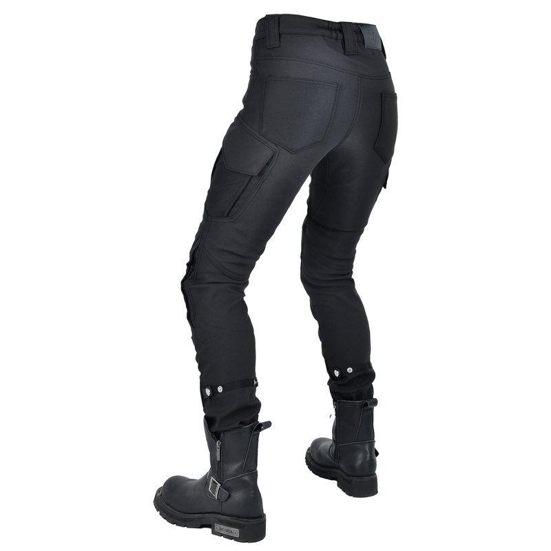 VOLERO + pantalon de moto anti-chute + pantalon de moto anti-chute taille haute en peluche imperméable et épais coupe-vent pour femme