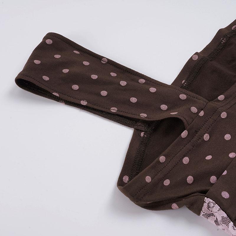 2026 Women's Retro Polka Dot Sleeveless Slim-Fit Square Neck Tank Top