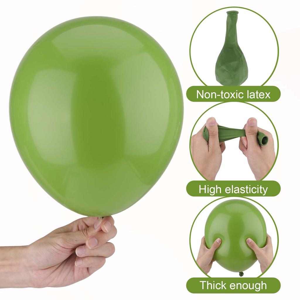 10 ks Sada 5palcových oranžových latexových narozeninových balónků na narozeninovou oslavu Party balónky Latexové party balónky Latexový balónek