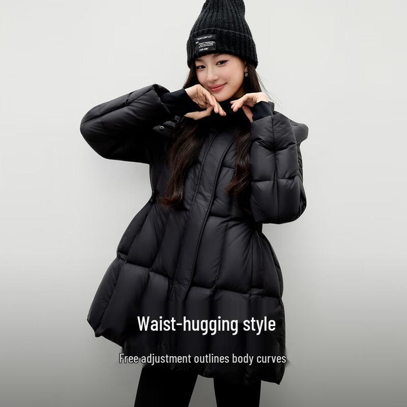 

Women s Casual Hooded Down Jacket XL