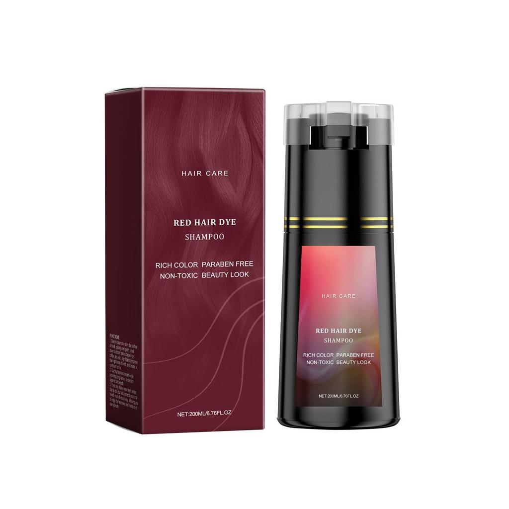 Dyestuff Shampoo Shampoo Gentle And Quick To Color Non-irritating Dyeing(light Brown