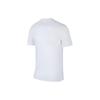 Nike Logo Graphic Crew Neck Solid Color Short Sleeve T-Shirt Men T-Shirts White BV7517-100