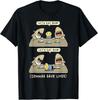 Commas Punctuation Shark Lets Eat Funny English Grammar Gift Unisex T-Shirt