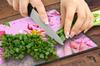 GLASS CUTTING BOARD 35x52 Flower