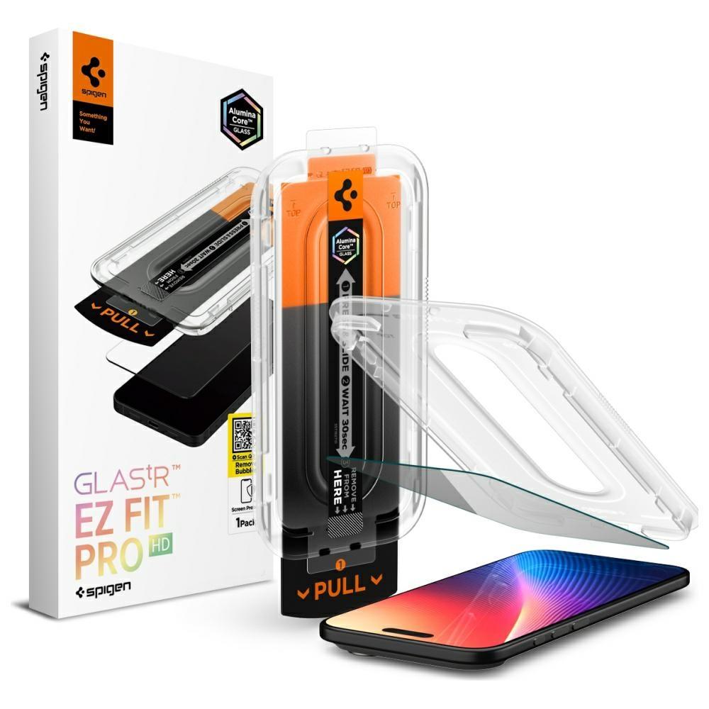 Spigen Glas.TR  EZ FIT PRO  Sichtschutz-Schutzglas für iPhone Air