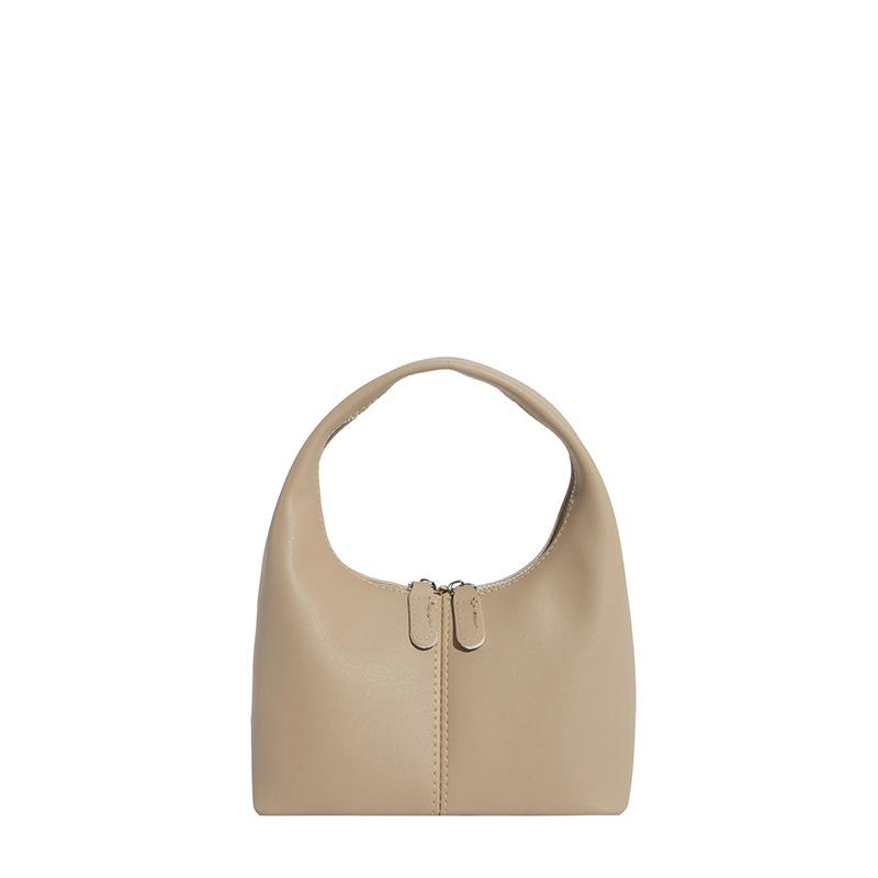 Trendy Korean handbag, women's bag, autumn new spliced commuter bag, versatile casual dumpling bag