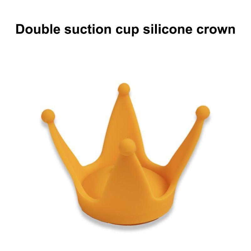 1 Peça Coroa Engraçada para Capacete Topper Decoração Universal com Ventosa Ornamento para Capacete de Motocicleta