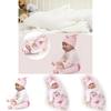 Lovely 16" Soft Silicone Reborn Doll With Natural Mohair And Realistic Baby-like Appearance