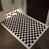 Modern Simple Lattice Porch Silk Ring Floor Mat Is Easy To Clean, And Can Be Freely Cut Into The Home Floor Mat Non-Slip Floor Mat