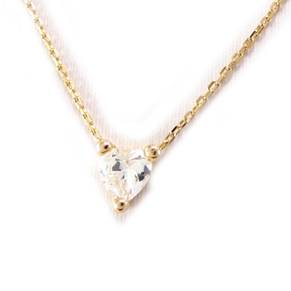 Altesse [K4524] - White Gold Plated 'Love' Necklace