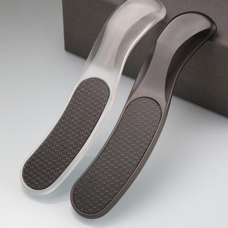 Round Moon Foot File For Effective Exfoliation Nonallergenic Glass Face Professional Pedicure Tool Long Permanent ABS Building