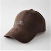 Fashion Hat Korean autumn and winter polished contrasting color letter embroidered baseball cap men's and women's fashion niche casual versatile cap