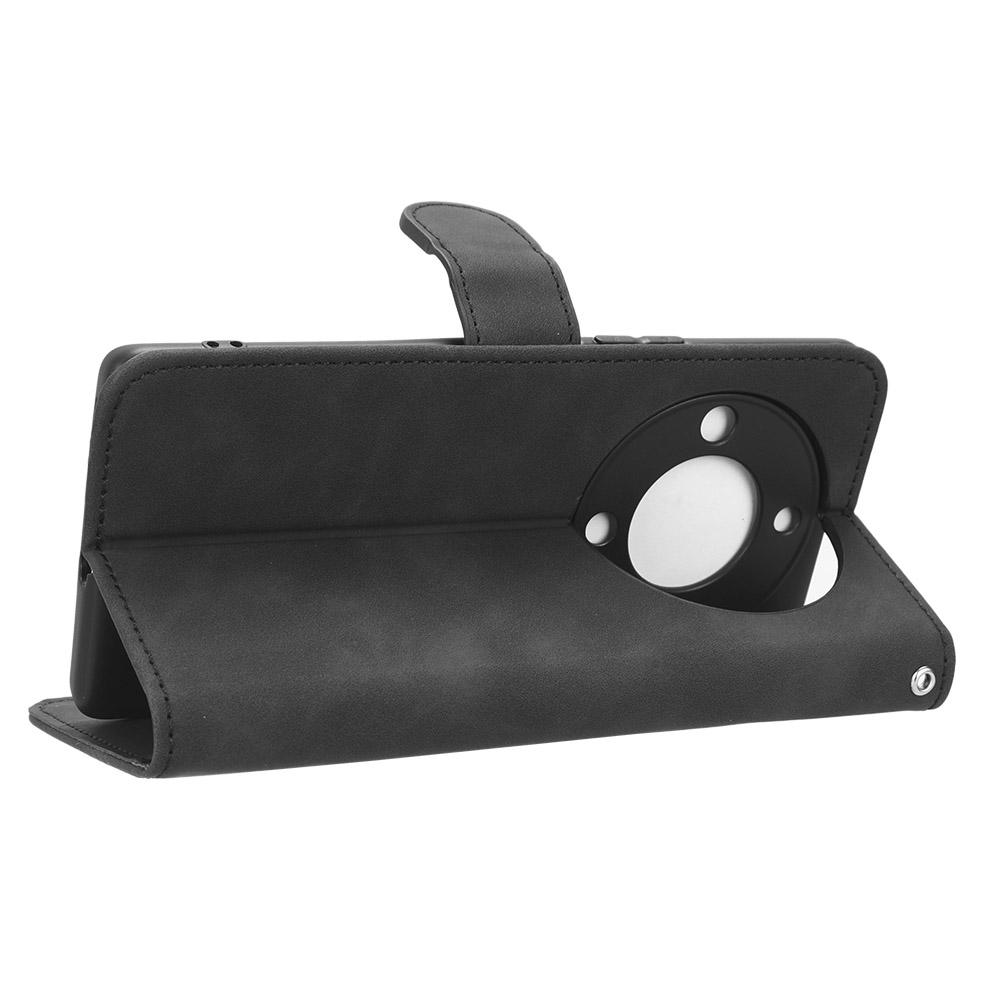 For Honor X40 5G/X9a 5G/Magic5 Lite 5G Full Protection Mobile Phone Case Skin-touch Stand Flip Leather Wallet Phone Cover