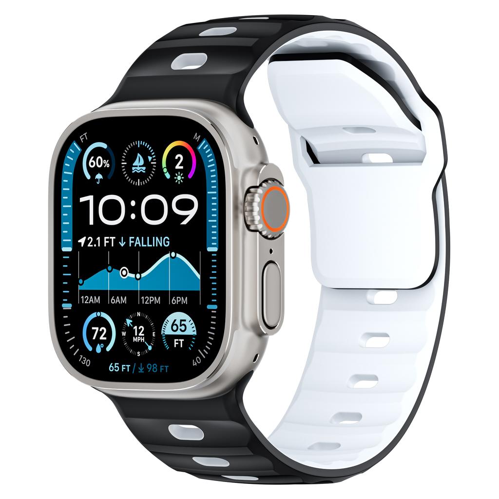 Band For Smart Watch Ultra 2 49mm 10 46mm 9 8 7 45mm Silicone Sport Soft Strap Bracelet Accessories for Watch Series SE 6 5 4 3 2 1 44mm 42mm