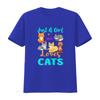 Just A Girl Who Loves Cats Cat Lover s T Shirt vintage Washed Soft graphic Comfortable homme designer clothes Casual Versatile