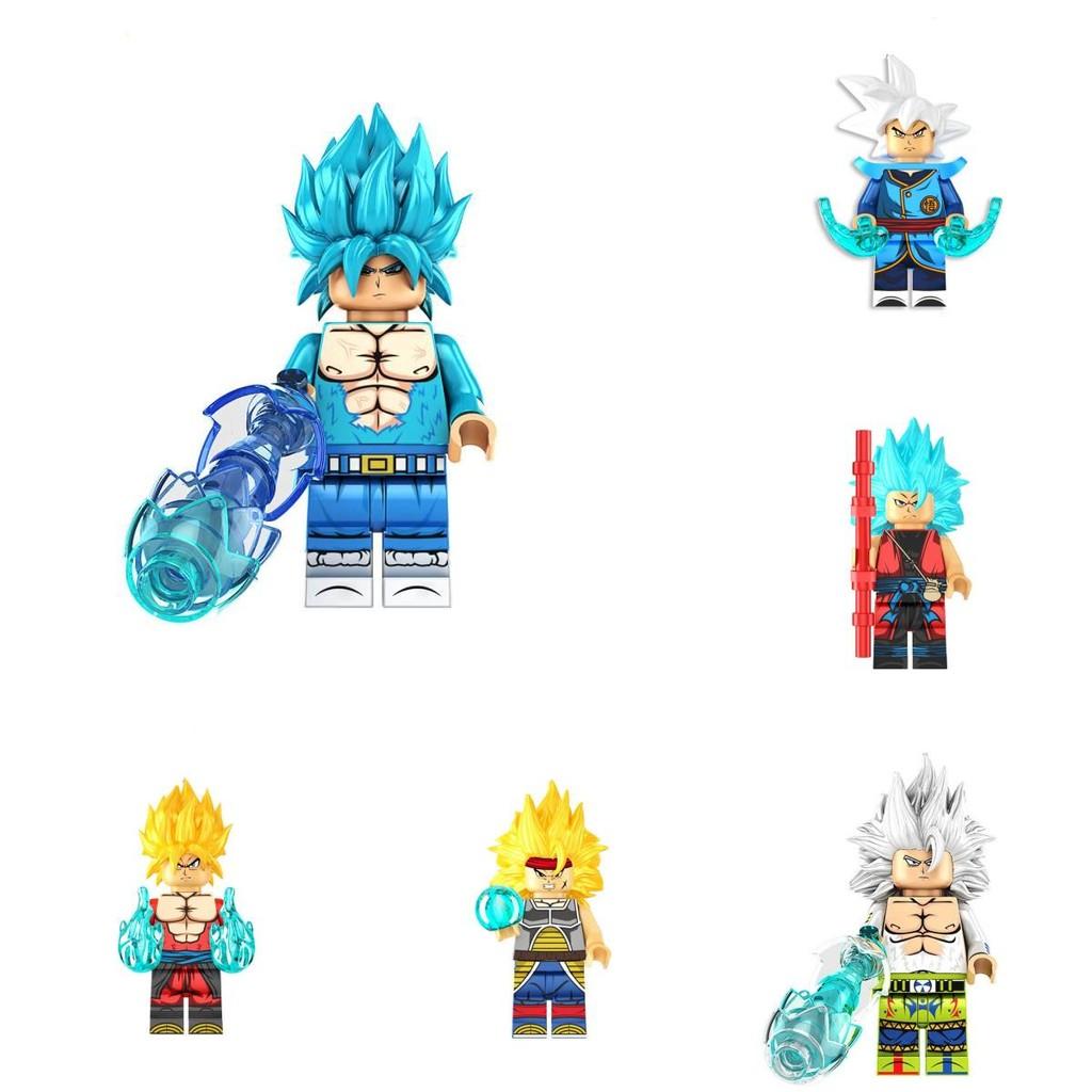 Kf6181a And Kf6182a Dragon Ball Mini Figurines Colorful Building Block Toys Set
