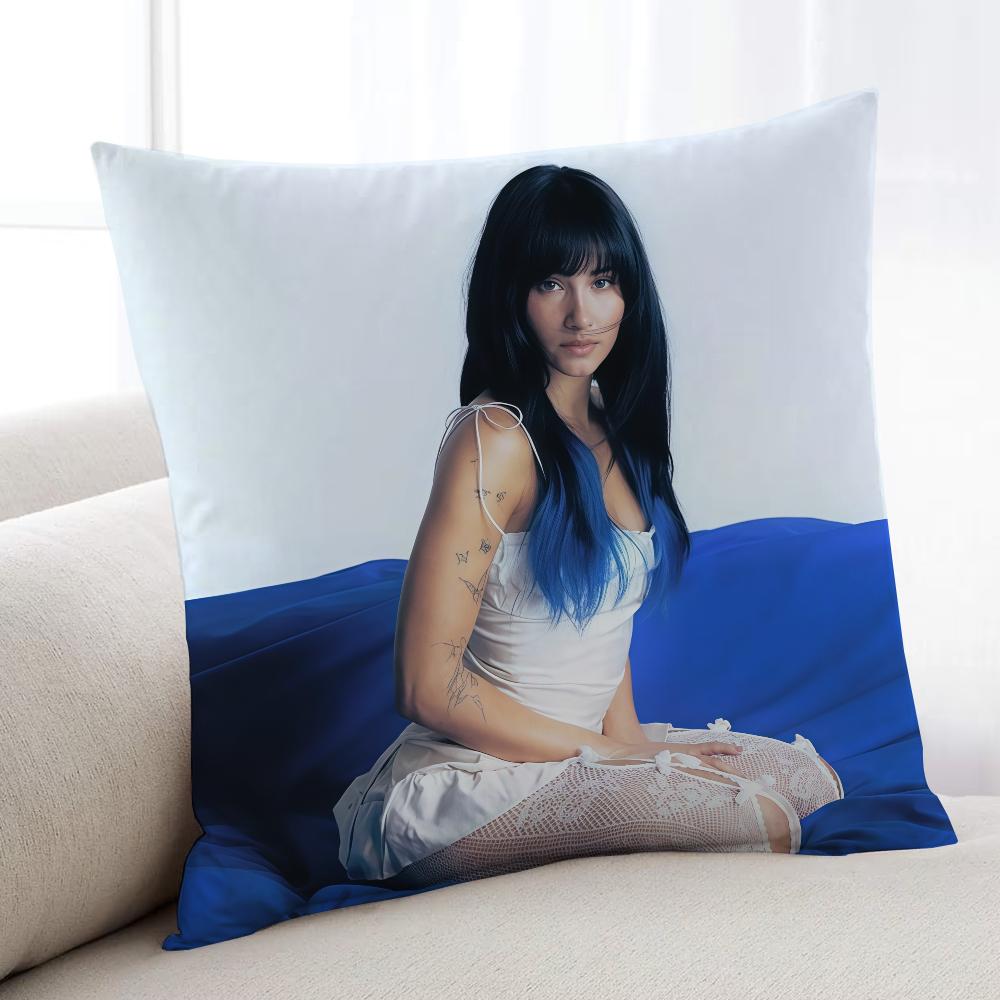 AAitana Singer OOcana Cuarto azul cushion cover Home Bedding Sofa living Room pillowcase Simple Soft Skin Cushion Cover