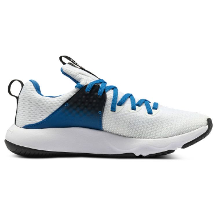 Under Armour HOVR Rise 3 White Victory Blue Men Sneakers 3024273-106