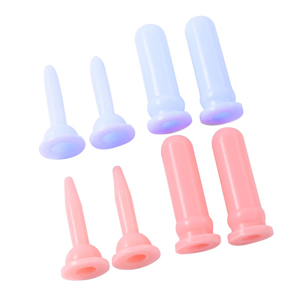10pcs Small pet pacifier Dog cat bottle pet pacifier care tool red blue white replacement nipple milk feeding cat puppy