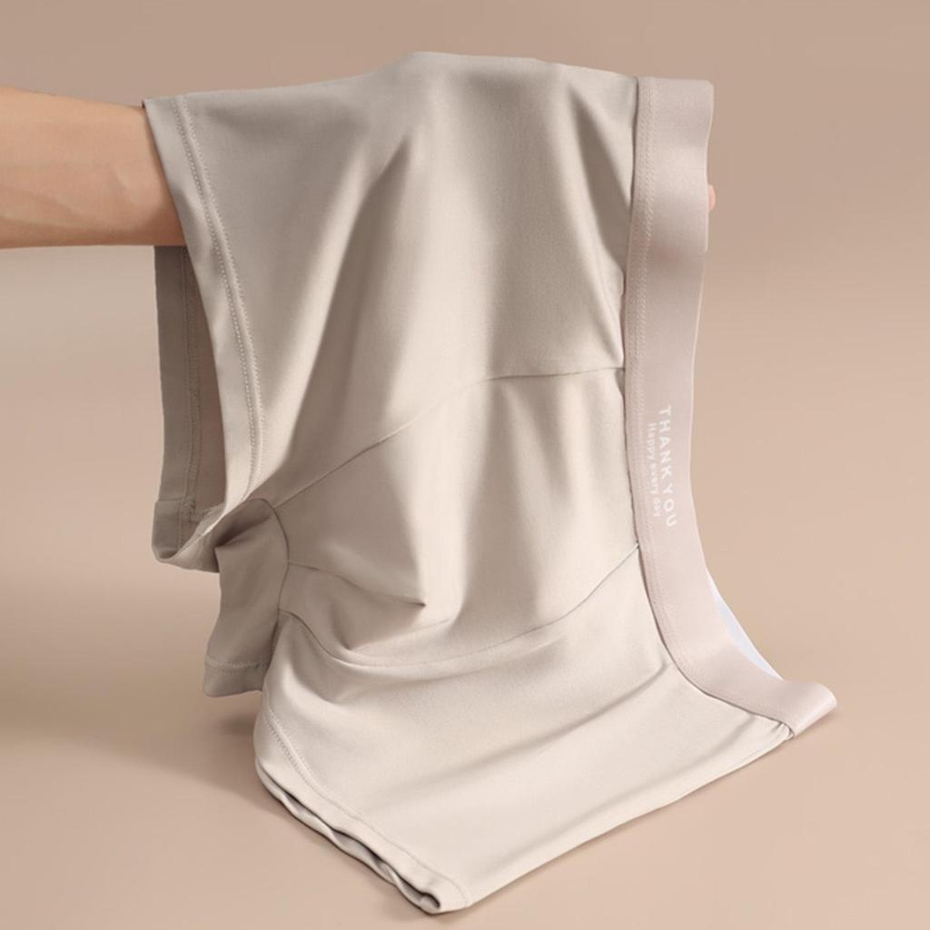Men's Ice Silk Breathable Summer Boxer Briefs: Youthful, Simple, Comfortable Sportswear