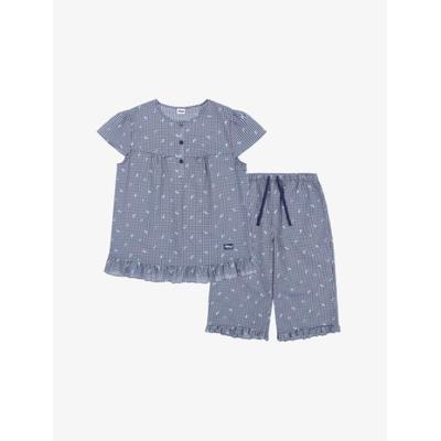 Women S Short Sleeve Pajama Set Pineapple Print Pjh2650fnay