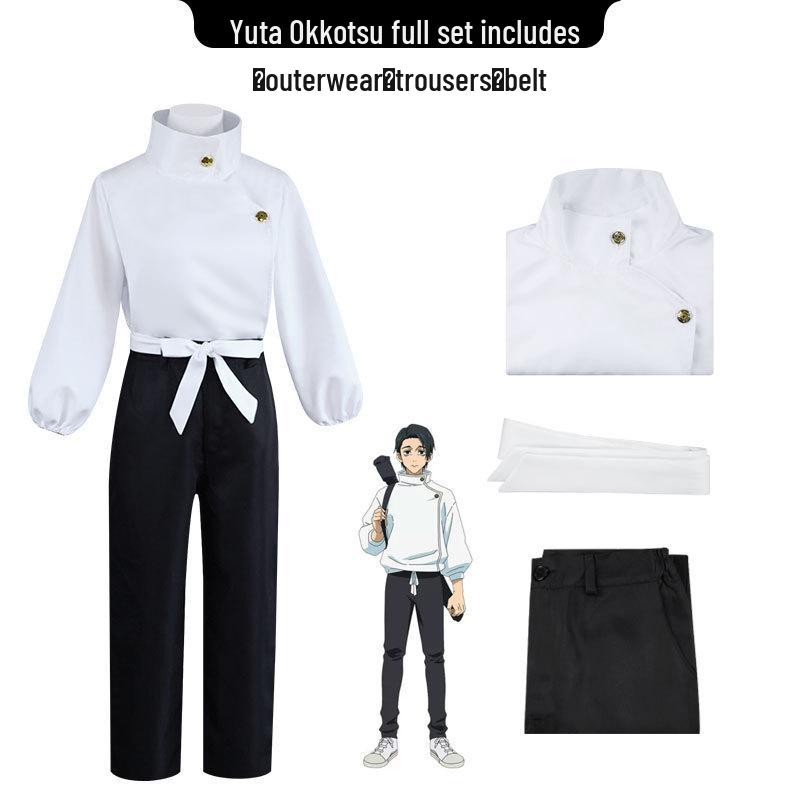 

Косплей старшокласників Джуджуцу Кайсен: Серія костюмів Годжо Сатору, Фушігуро Тоджі, Гето Сугуру XXL