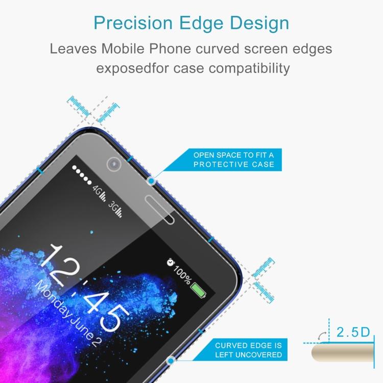 10 PCS 0.26mm 9H 2.5D Tempered Glass Film For ZTE Blade A3 2019