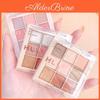 Eyeshadow Ninecolor Acrylic Transparent Palette Pearly Matte Earth Color Jiugongge Eyeshadow
