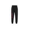 Jordan Logo Print Jogger Knit Pants Men Bottoms Black FD7468-010