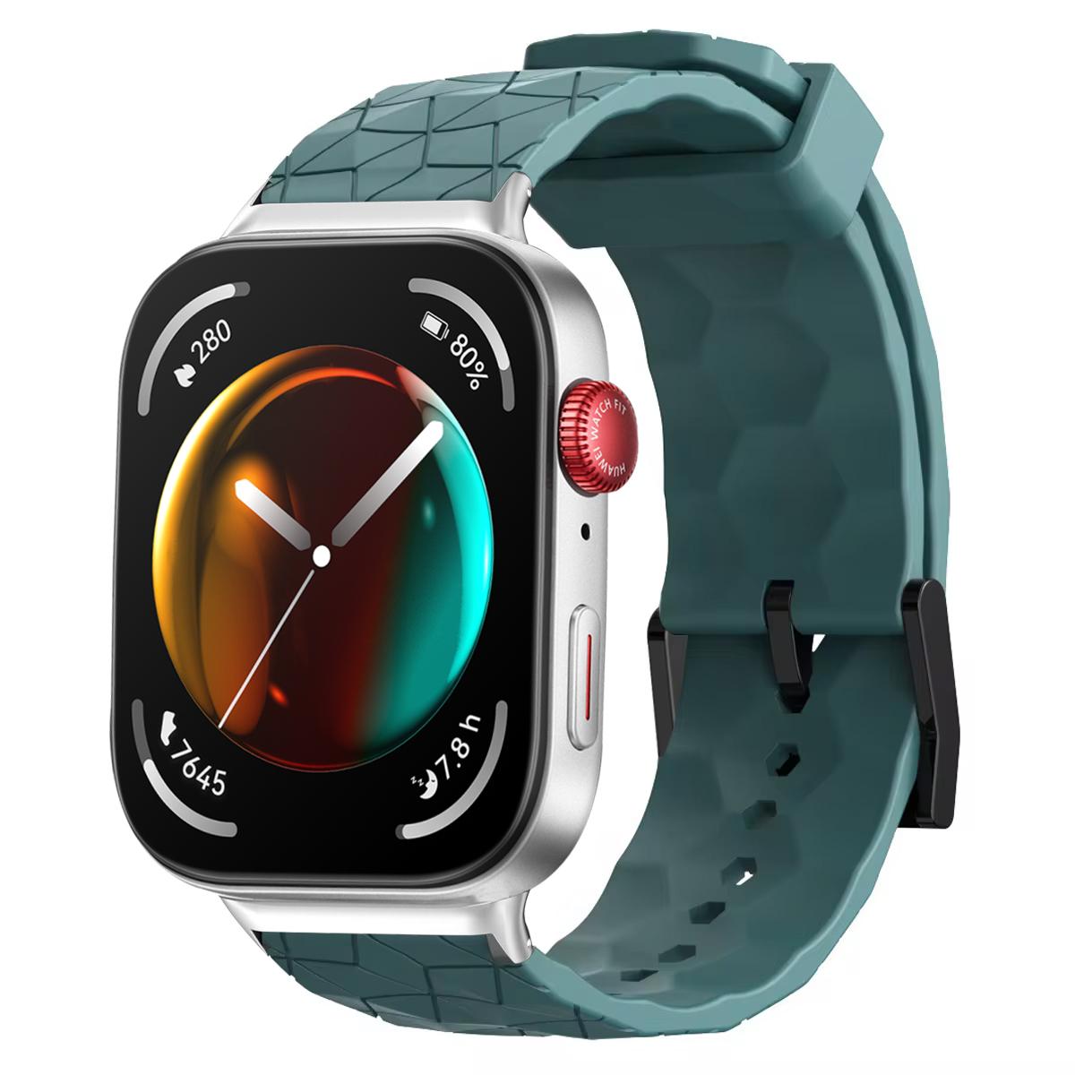 

Football Pattern Silicone Strap For Huawei watch fit 3 Breathable SmartWatch Bracelet Huawei watch fit3 Wristband Accessories Huawei watch fit 3