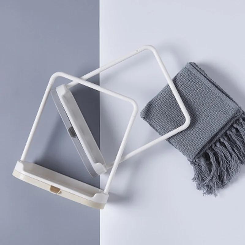 Estante de Almacenamiento de Cocina Estante Colgador de Paños Estante Escurridor de Toallas y Esponjas Soporte para Jabón de Baño Organizador de Encimera para Fregadero