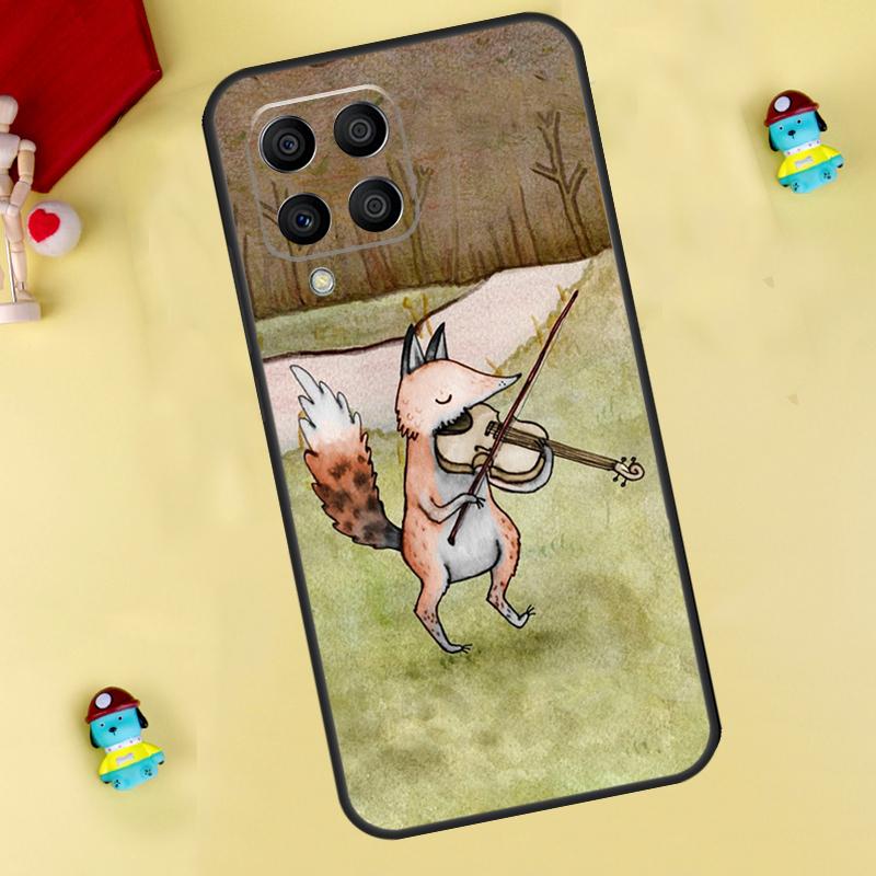 Winter Fox Foxes Case For Samsung Galaxy M35 M55 M15 M11 M12 M13 M14 M06 M16 M36 M56 M31 M53 M32 M52 M34 M54
